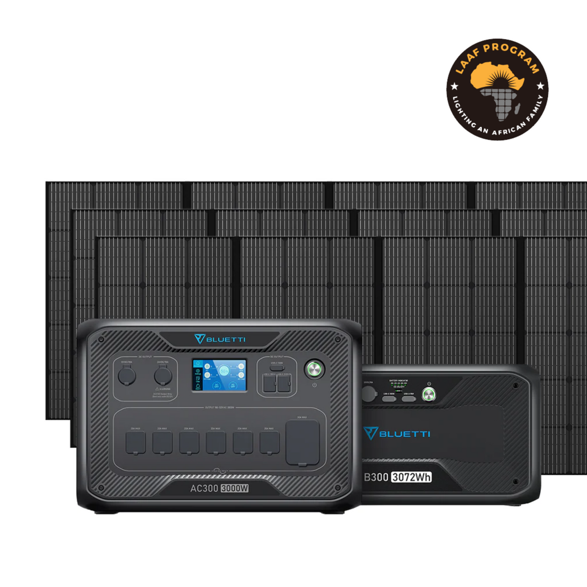 【Épuisé】BLUETTI AC300 + 1 * B300 Batterie de secours domestique