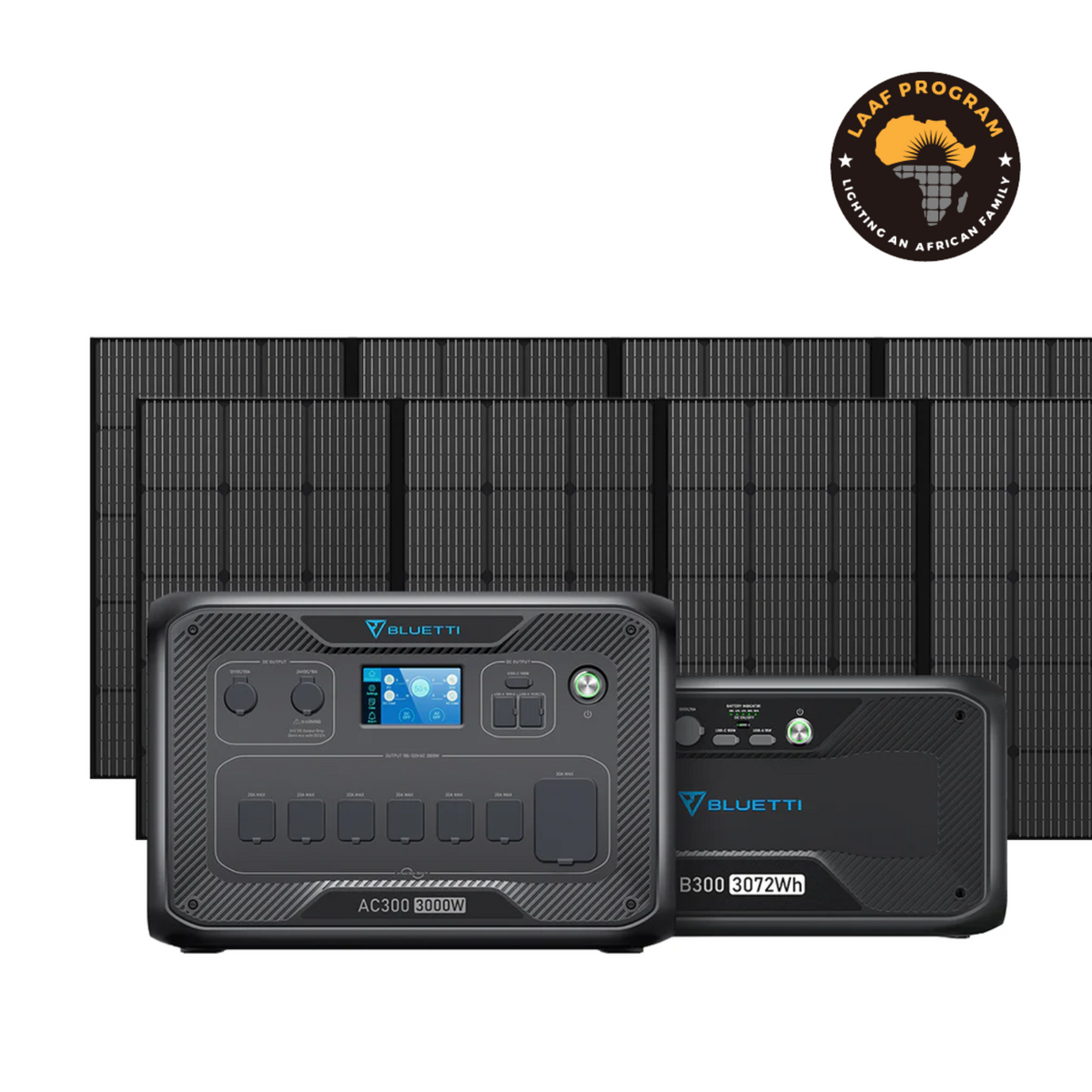【Épuisé】BLUETTI AC300 + 1 * B300 Batterie de secours domestique