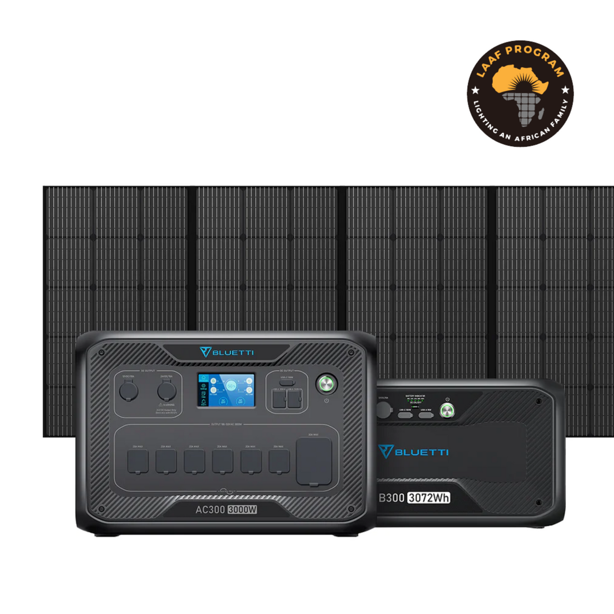 【Épuisé】BLUETTI AC300 + 1 * B300 Batterie de secours domestique