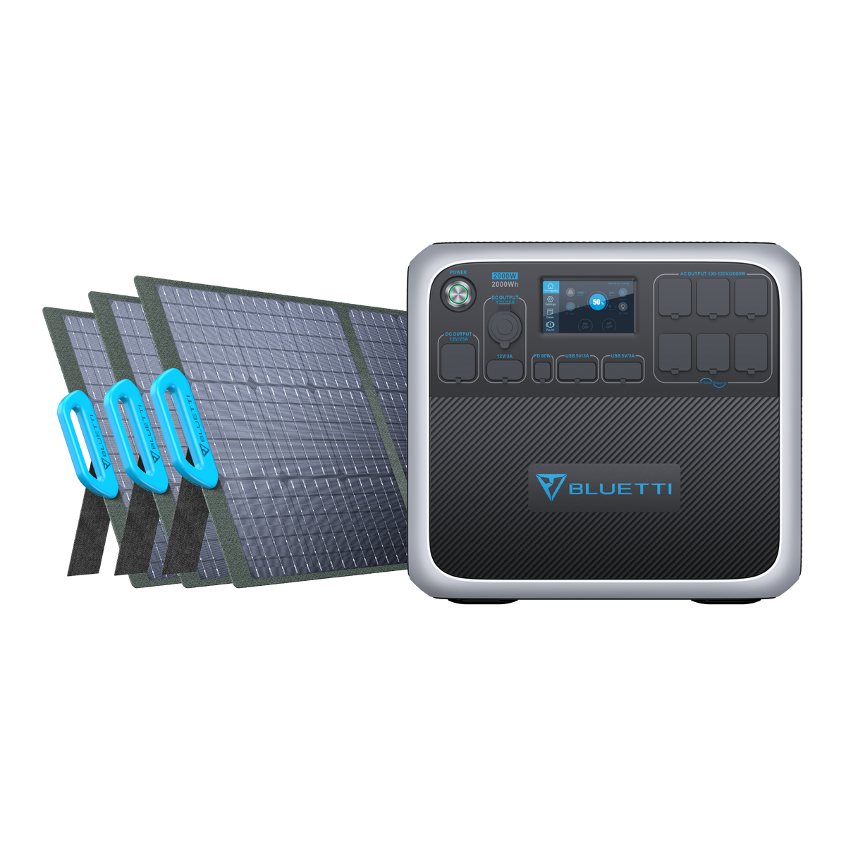 BLUETTI AC200P + 2*PV200