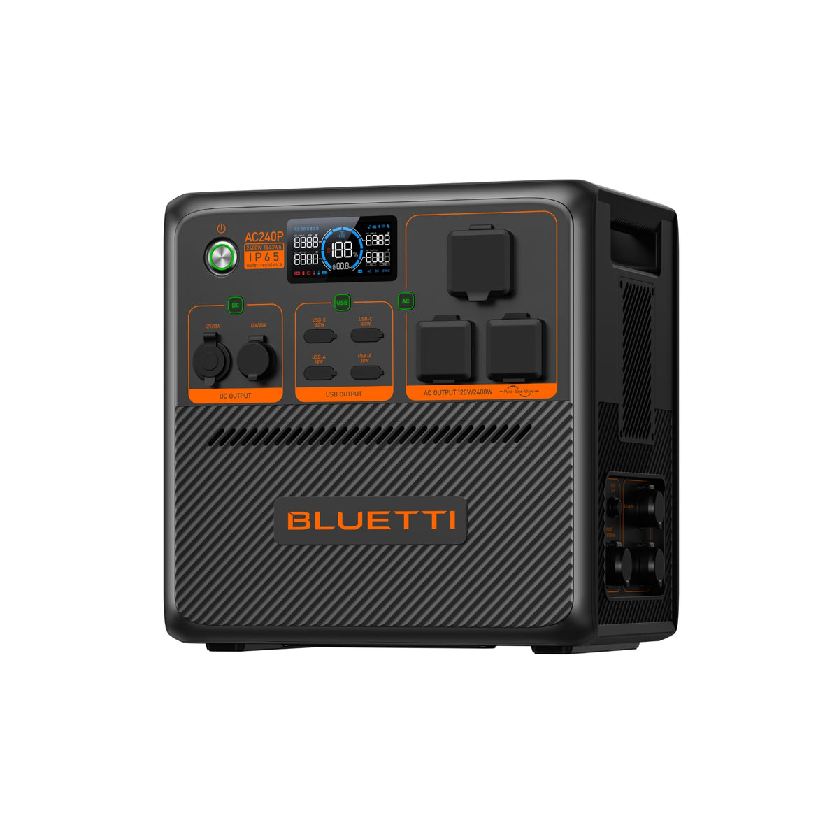 Centrale électrique portative BLUETTI AC240P | 2 400 W 1 843 Wh