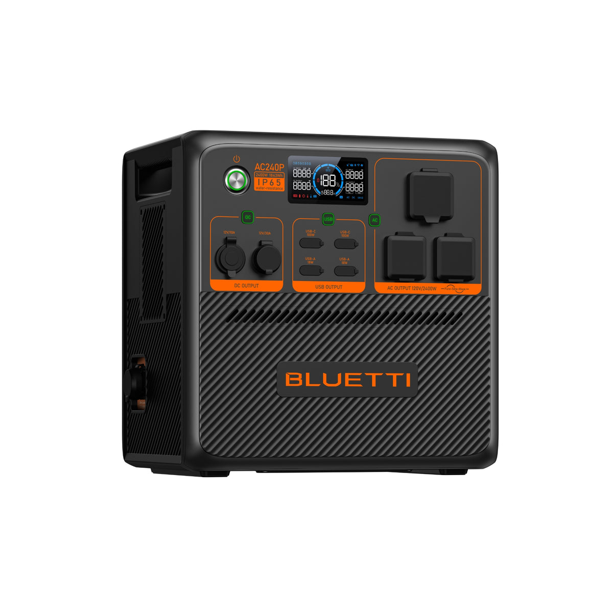 Centrale électrique portative BLUETTI AC240P | 2 400 W 1 843 Wh