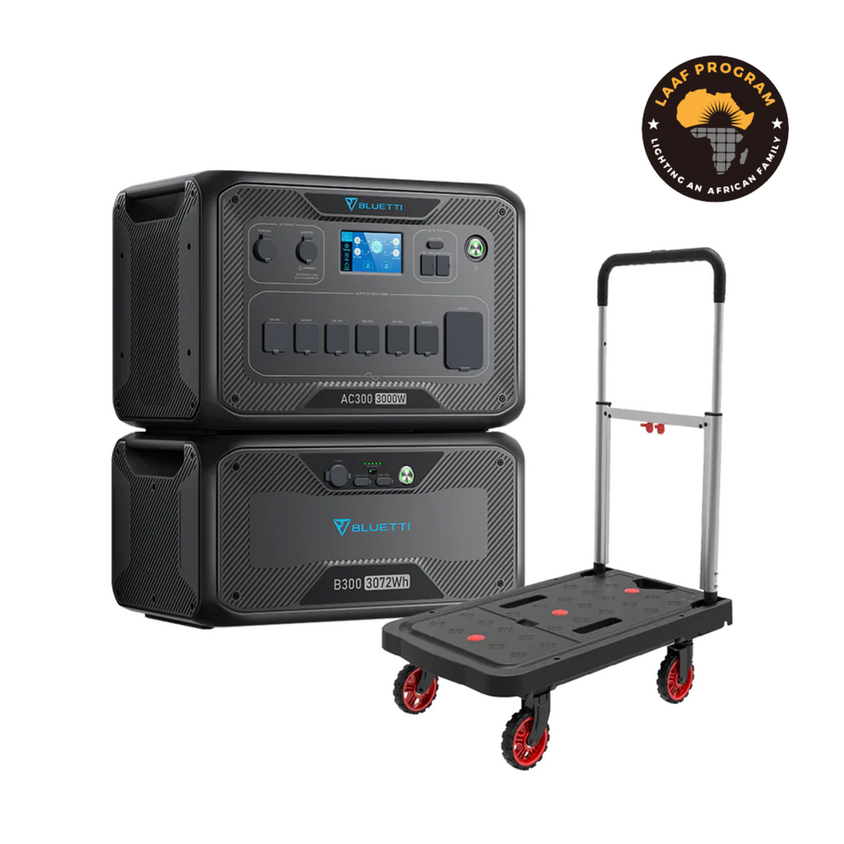 【Épuisé】BLUETTI AC300 + 1 * B300 Batterie de secours domestique