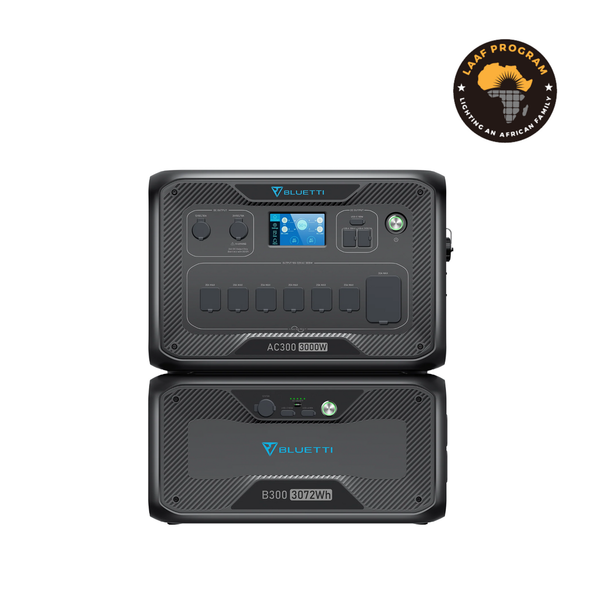 【Épuisé】BLUETTI AC300 + 1 * B300 Batterie de secours domestique