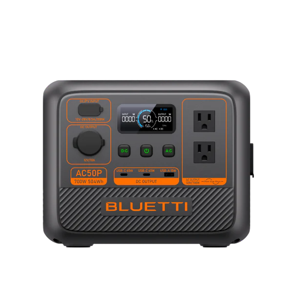 BLUETTI AC50P Portable Power Station | 700W 504Wh