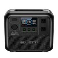 BLUETTI AC70 Portable Power Station | 1,000W, 768Wh