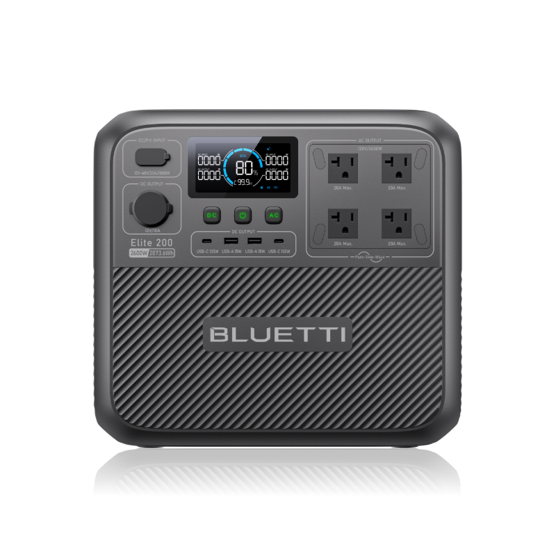 BLUETTI Elite 200 V2 Portable Power Station | 2600W 2073.6Wh