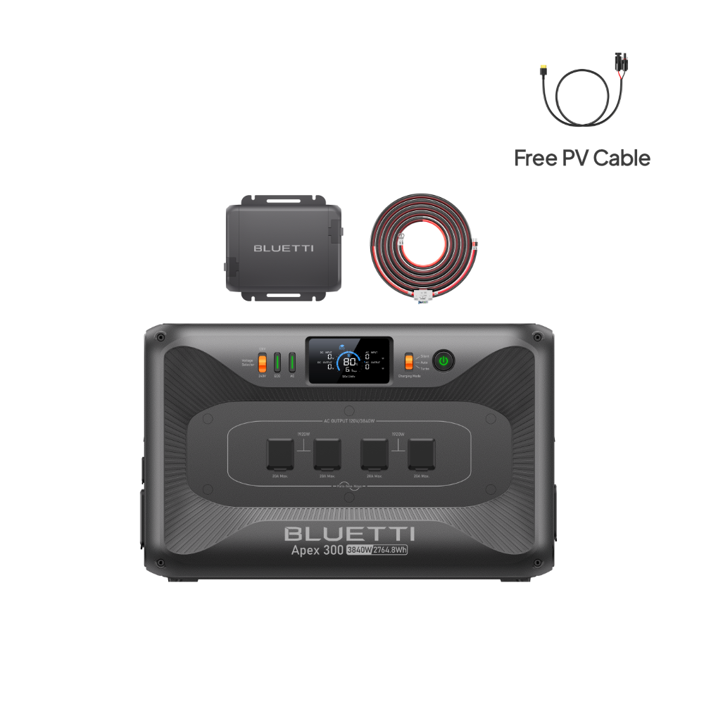 Apex 300+Charger 1 | 3,840W, 2,764.8Wh, 560W Charger