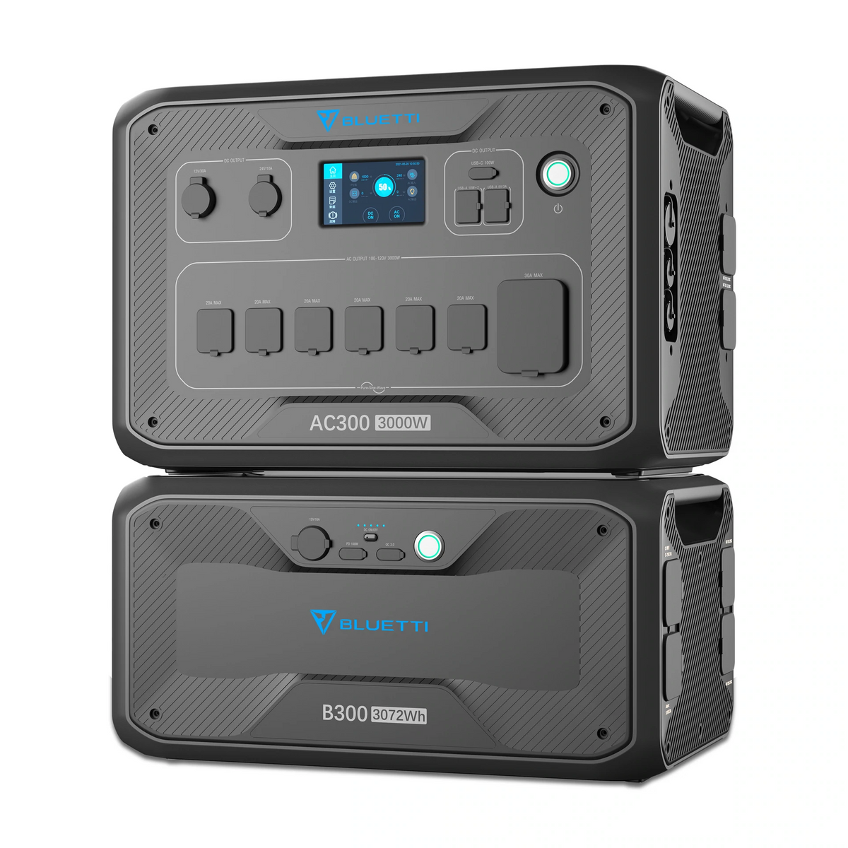 【Épuisé】BLUETTI AC300 + 1 * B300 Batterie de secours domestique