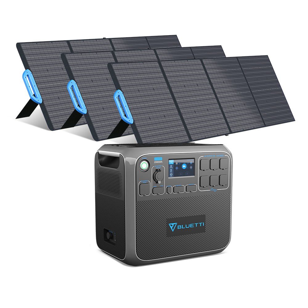 BLUETTI AC200P + 2*PV200