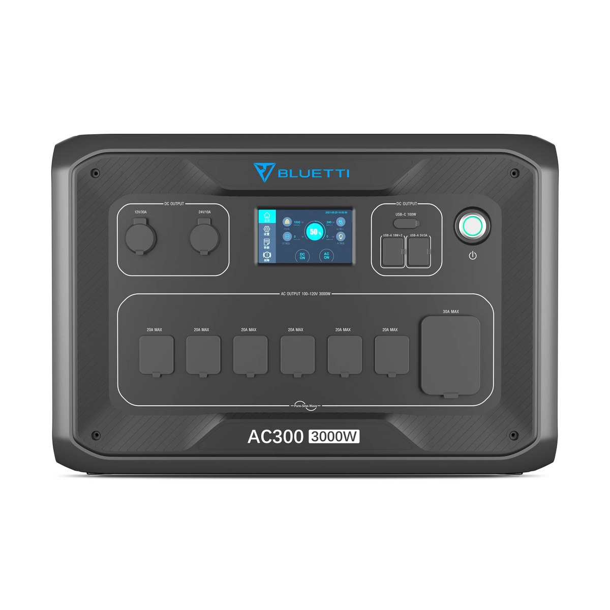 【Épuisé】BLUETTI AC300 + 1 * B300 Batterie de secours domestique