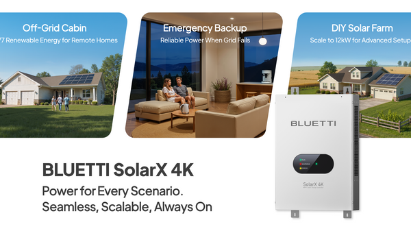 What is BLUETTI SolarX 4K?