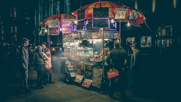 Solar-Powered Food Cart