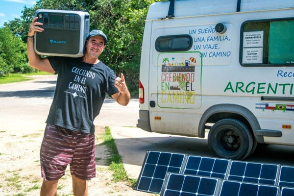 The Solar-Powered Garage – Portable Solar Panels and Generators for EV Charging