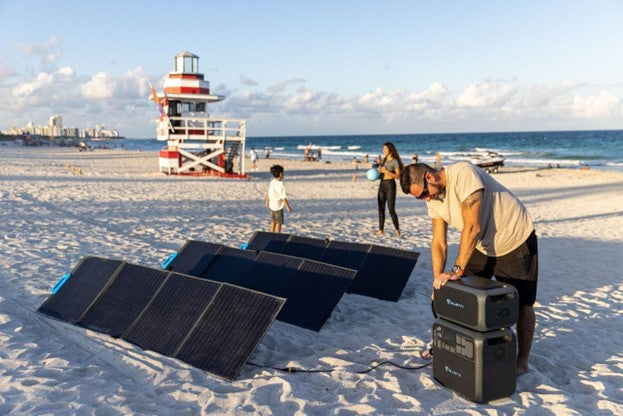 portable solar panels for camping