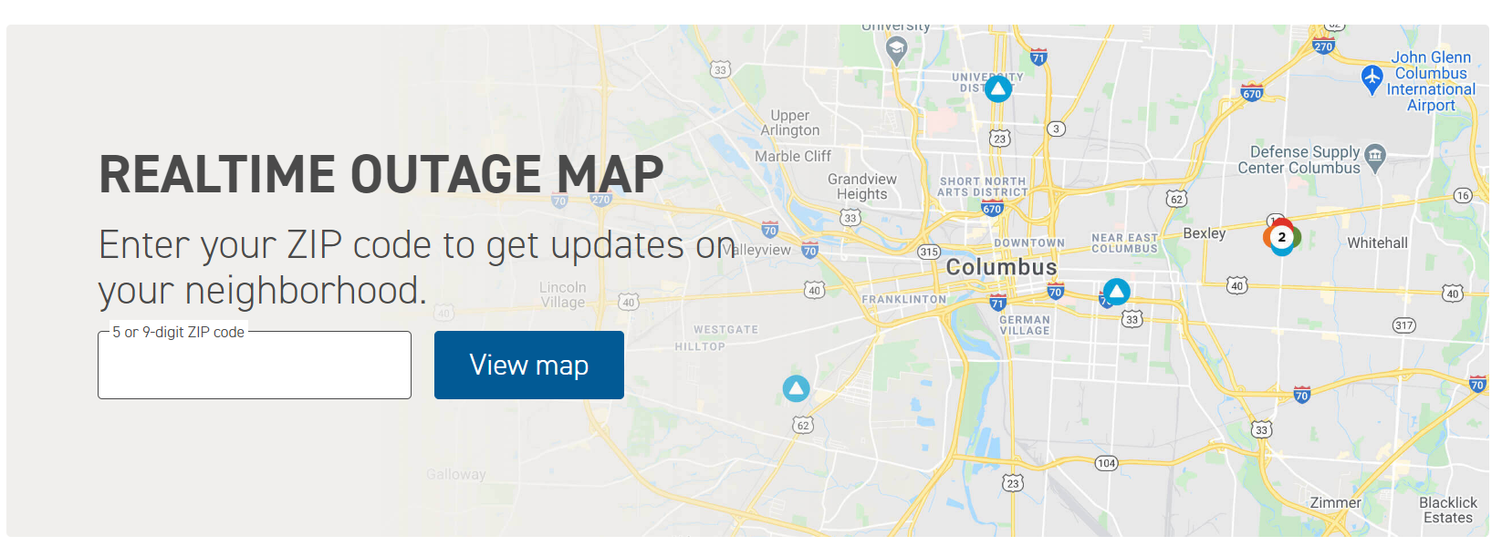 How do you check power outages by zip code today ohio bluetti ca