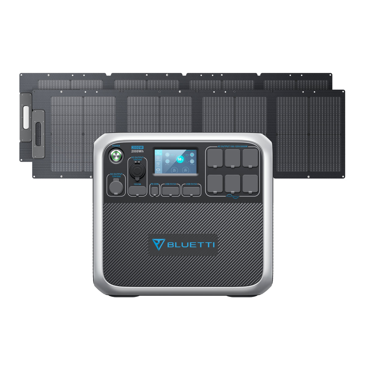 BLUETTI AC200P + 3*PV120 Solar Generator Kit