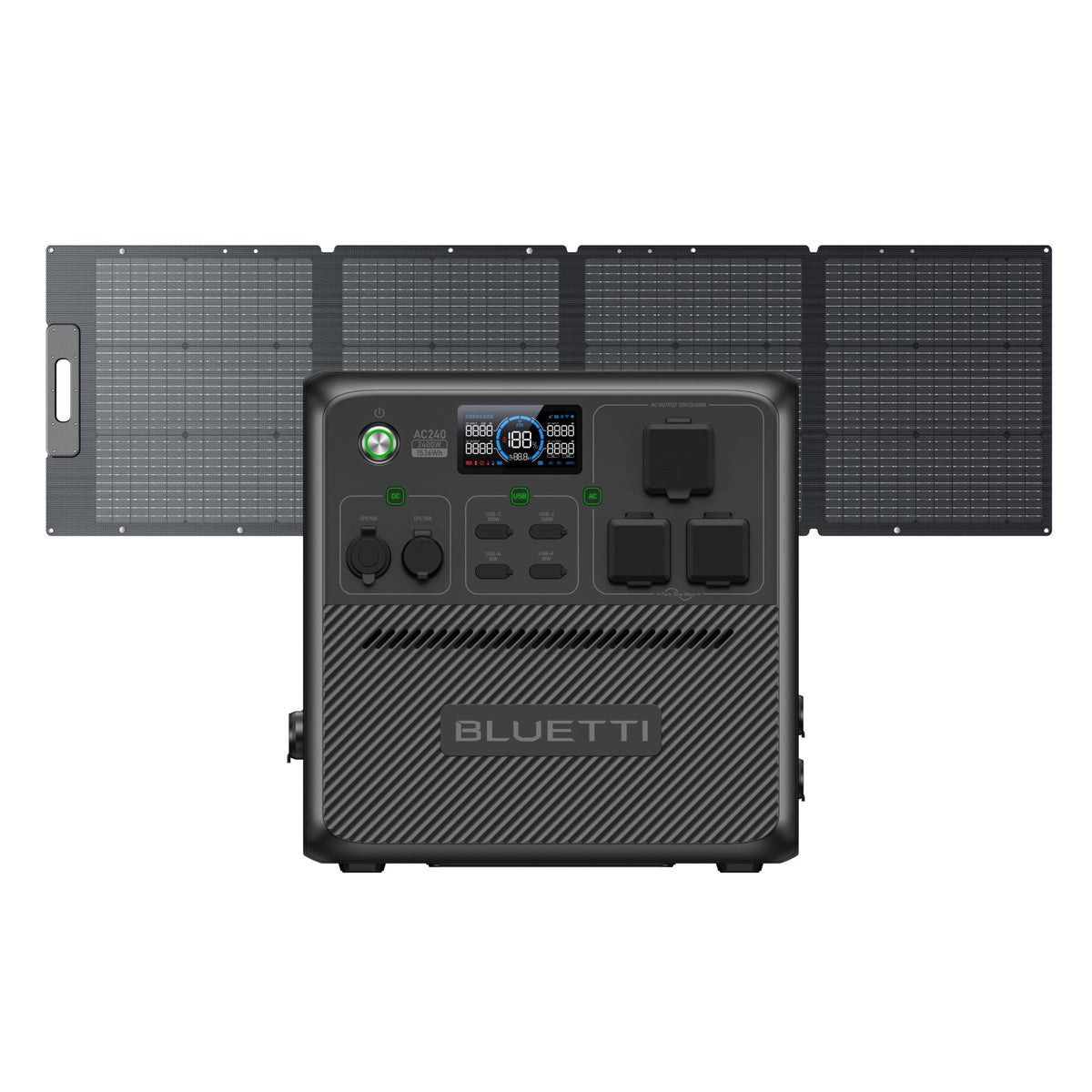 BLUETTI AC240 Portable Power Station | 2,400W 1,536Wh