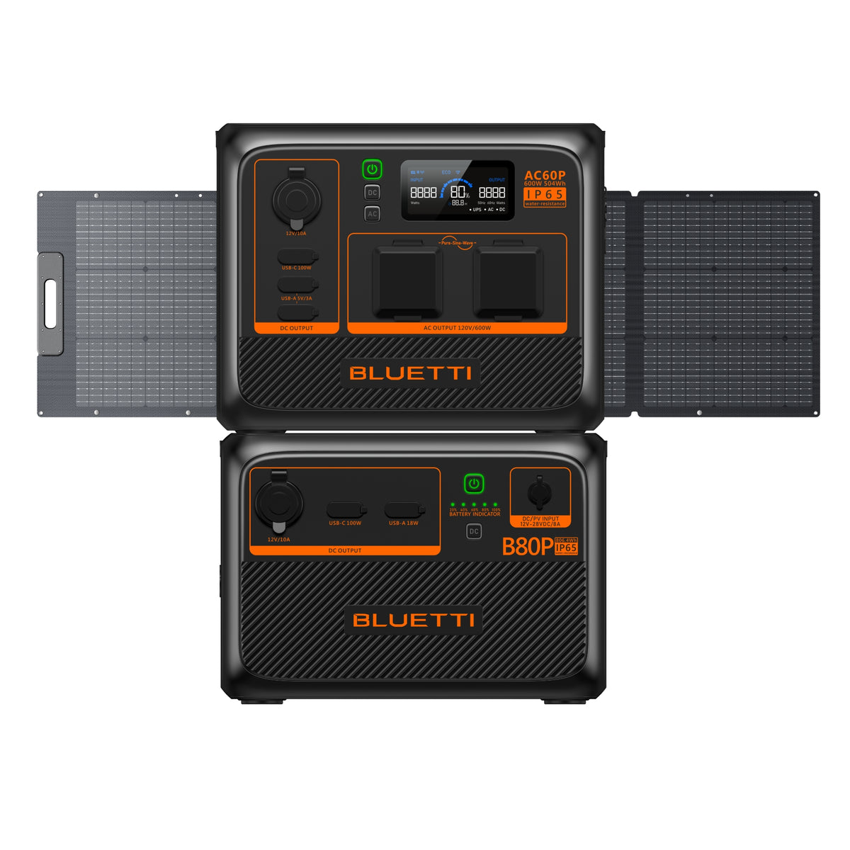 BLUETTI AC60P Portable Power Station | 600W 504Wh