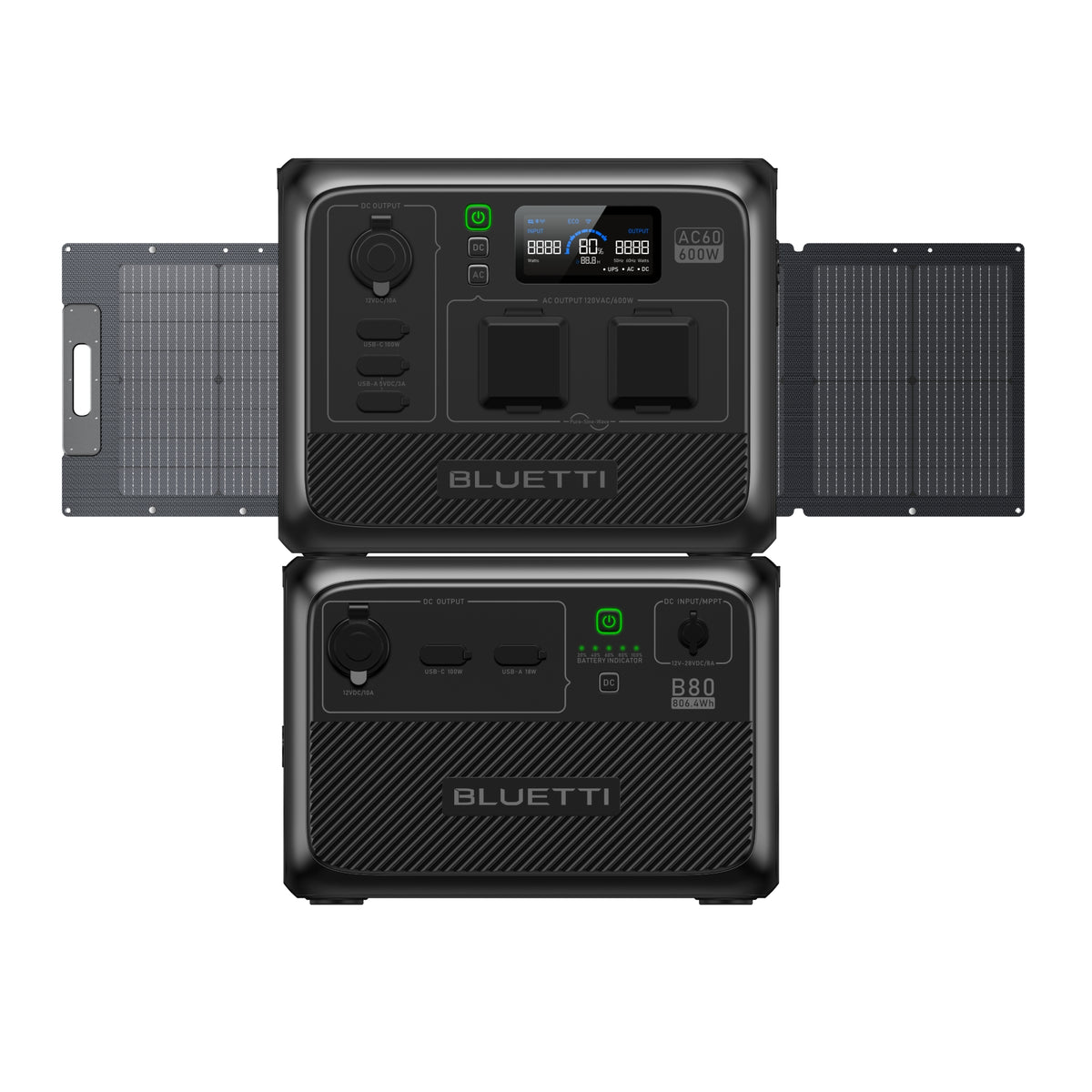 BLUETTI AC60 Portable Power Station | 600W 403Wh