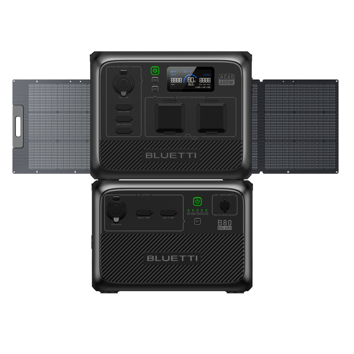 BLUETTI AC60 Portable Power Station | 600W 403Wh