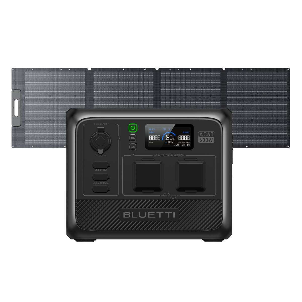 BLUETTI AC60 Portable Power Station | 600W 403Wh