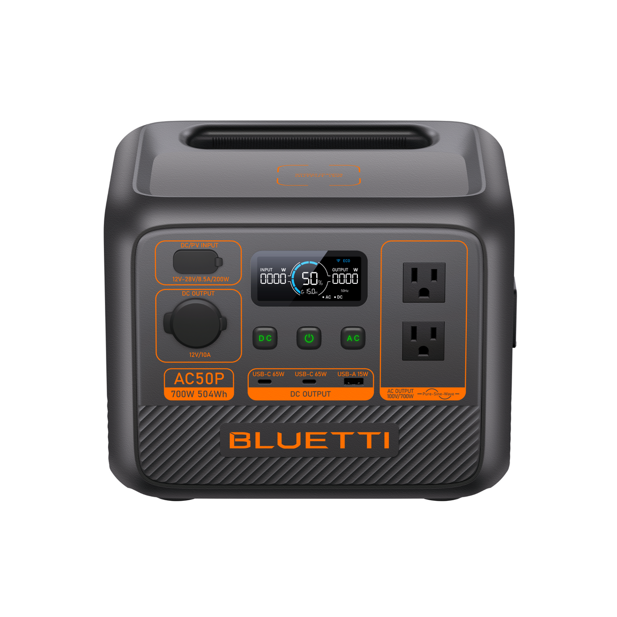 BLUETTI AC50P Portable Power Station | 700W 504Wh
