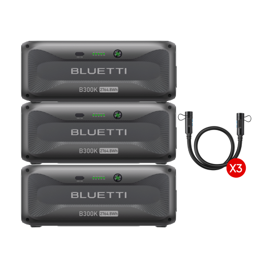 3*B300K for AC300/AC200L/Apex 300 | 8,294.4Wh