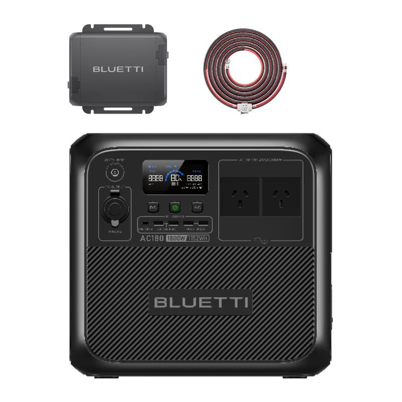 BLUETTI AC180 Solar Portable Power Station | 1,800W 1,152Wh