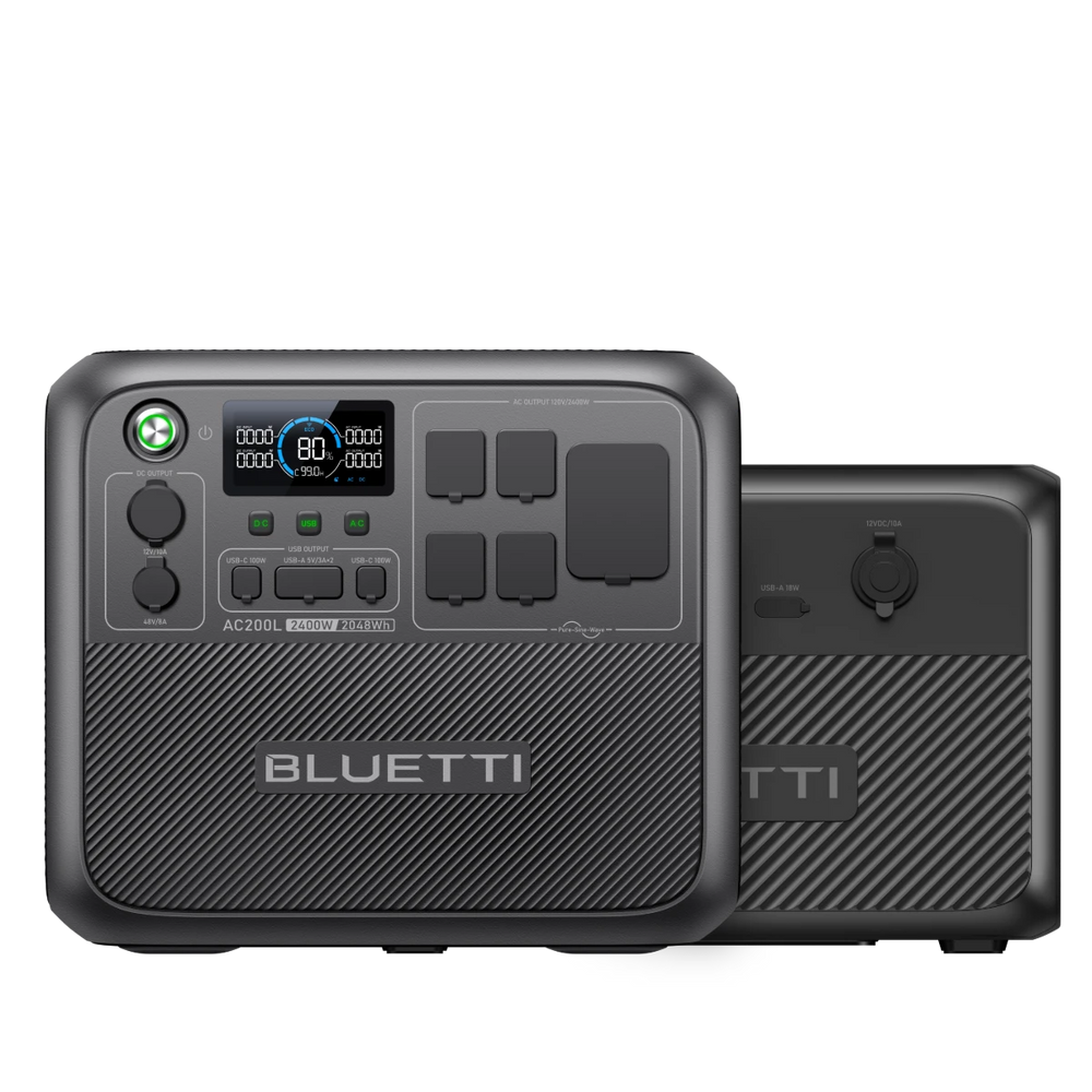 AC200L+B210 | 2,400W, 4,198Wh, Portable Power Station