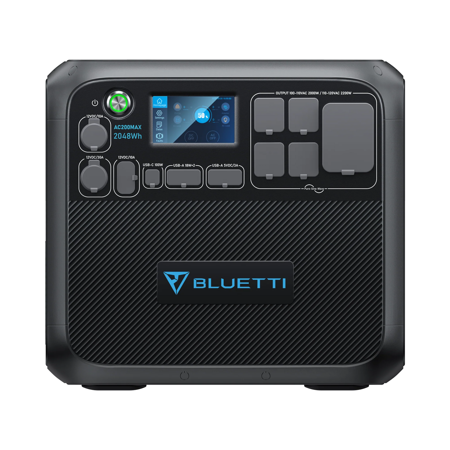 BLUETTI Générateur Électrique Portable AC200P, 2000Wh LiFePO4