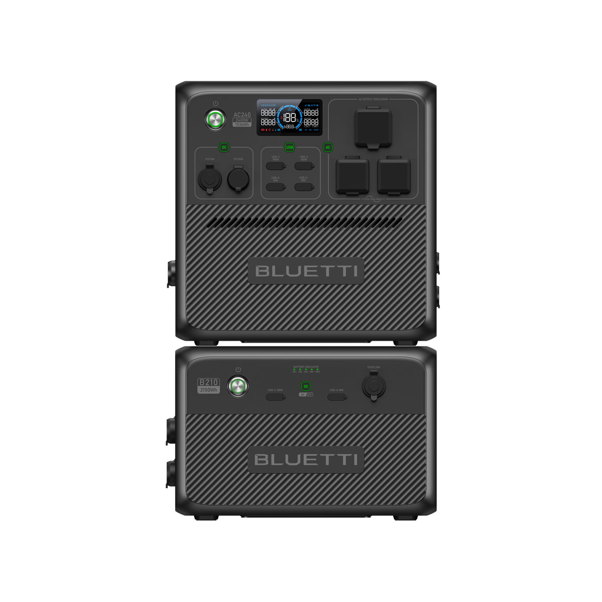 BLUETTI AC240 Portable Power Station | 2,400W 1,536Wh