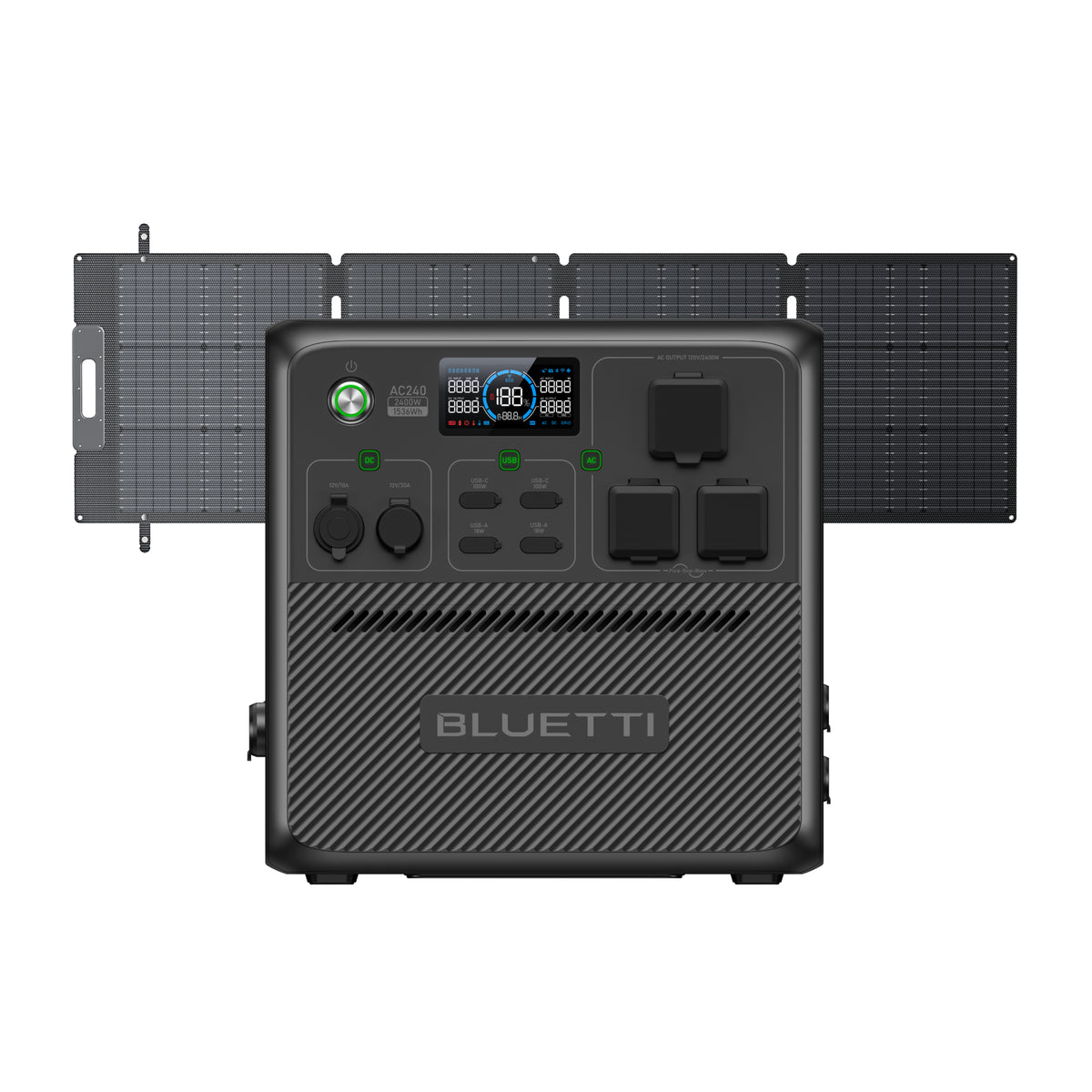 BLUETTI AC240 Portable Power Station | 2,400W 1,536Wh
