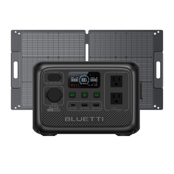 BLUETTI AC2A Portable Power Station | 300W 204Wh