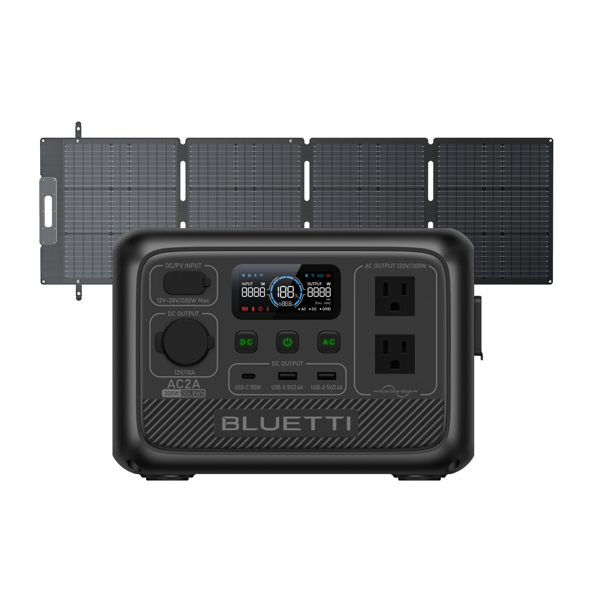 BLUETTI AC2A : votre solution d'alimentation compacte pour