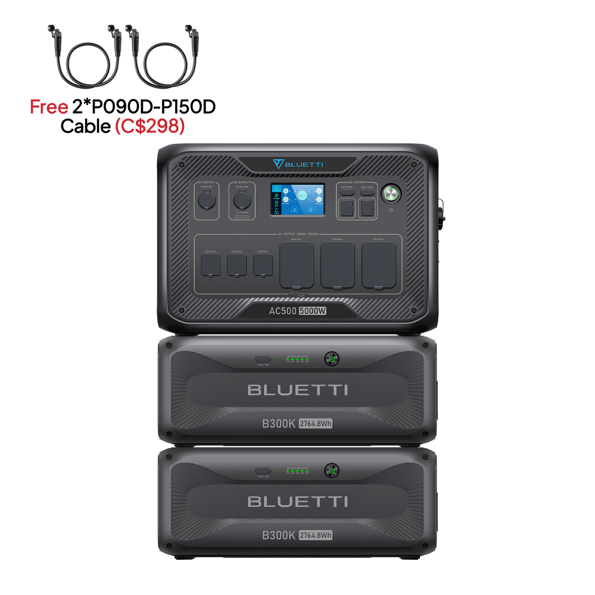 AC500 + B300S Home Battery Backup