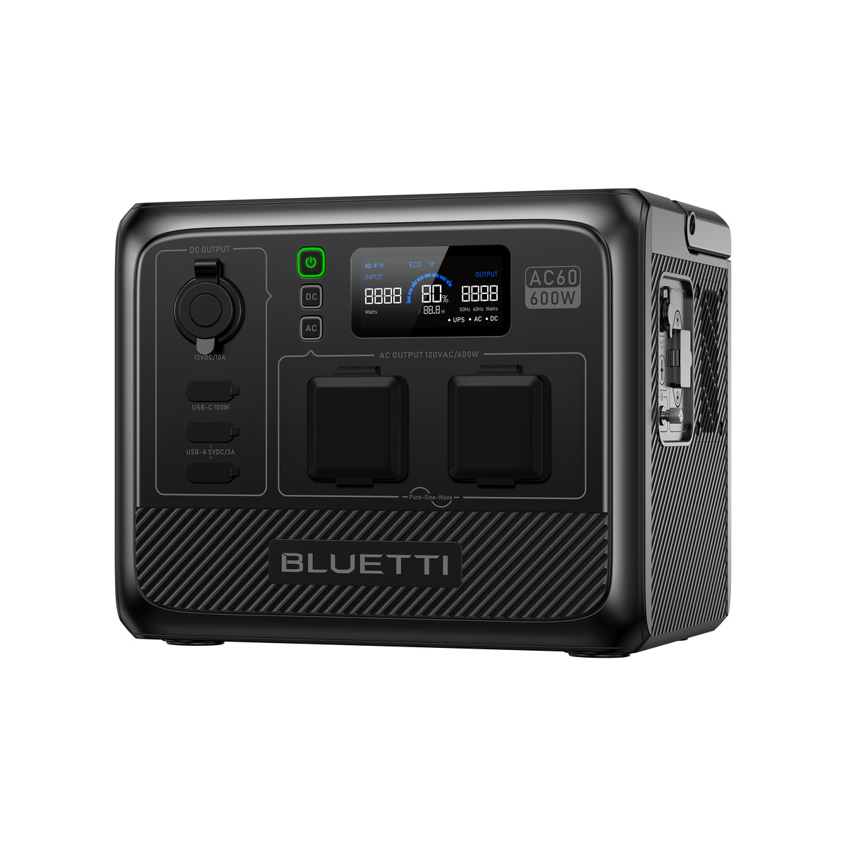 BLUETTI AC60 Portable Power Station | 600W 403Wh