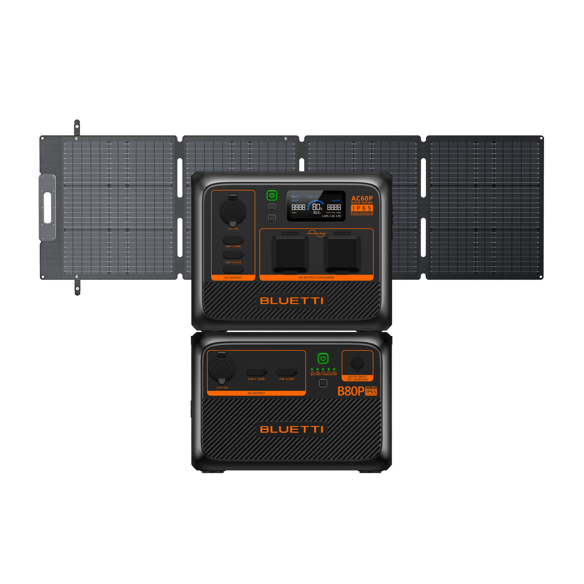 BLUETTI AC60P Portable Power Station | 600W 504Wh
