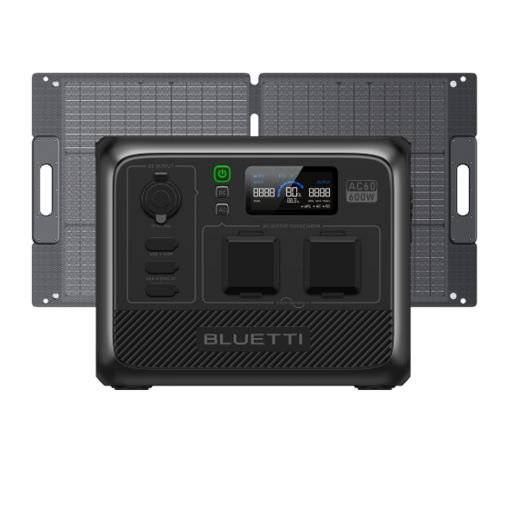 BLUETTI AC60 Portable Power Station | 600W 403Wh
