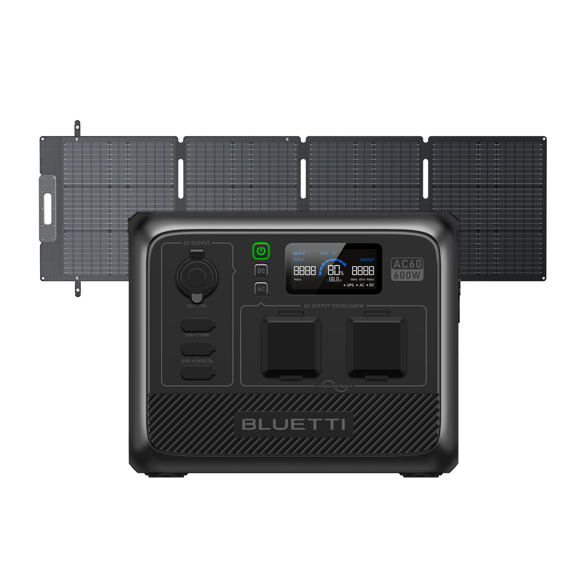BLUETTI AC60 Portable Power Station | 600W 403Wh