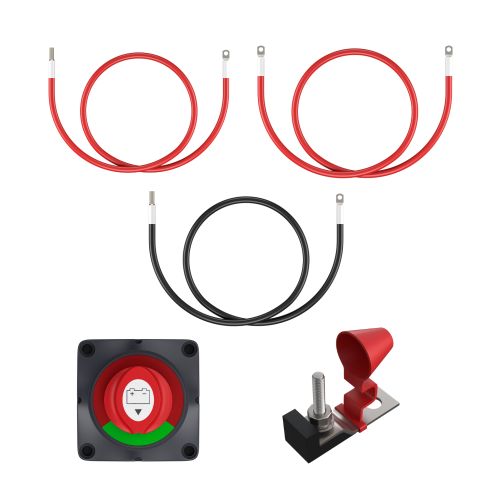 Câbles pour système solaire de camping-car