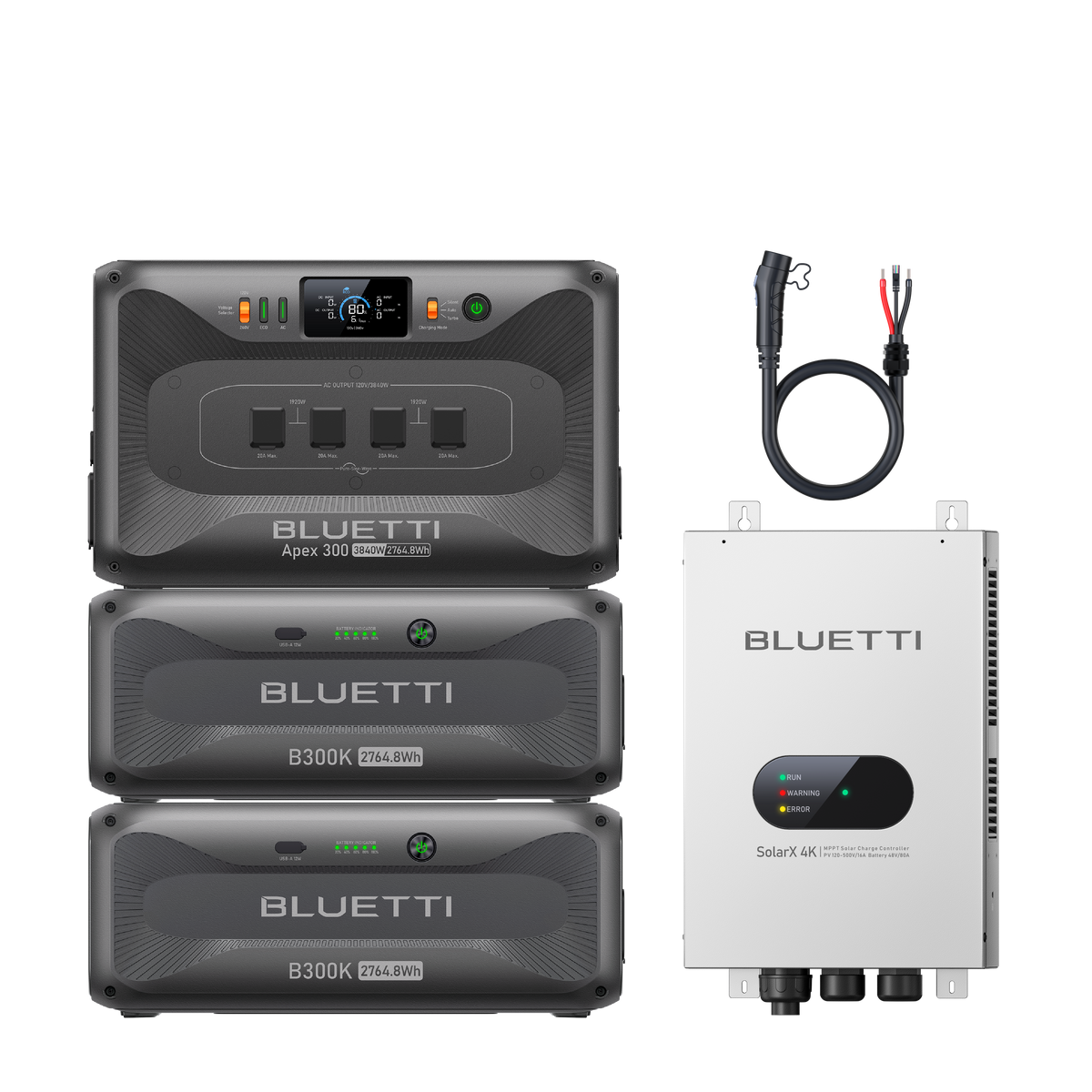 Apex 300+2*B300K+SolarX 4K