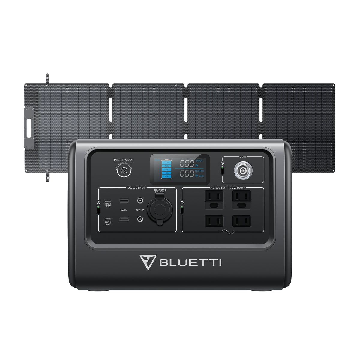 Bluetti EB70S + SP200L