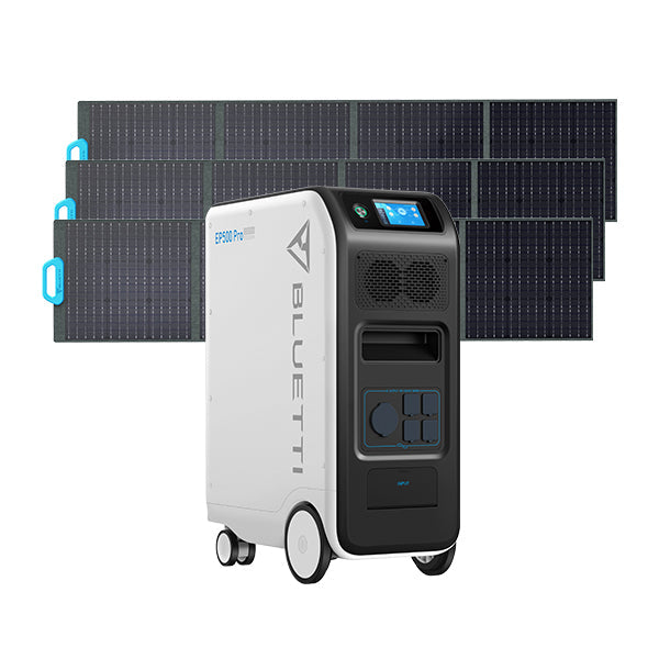 Bluetti EP500Pro Solar Power Station | 3 000W 5 120Wh