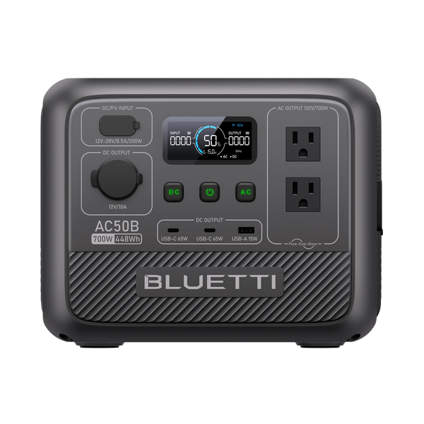 「O.K」BLUETTI AC50B ポータブル電源　448Wh BLUETTI AC50B Portable Power Station | 700W 448Wh - BLUETTI CA