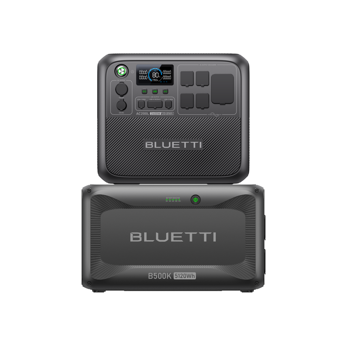 AC200L+B500K | 2,400W, 7,168Wh