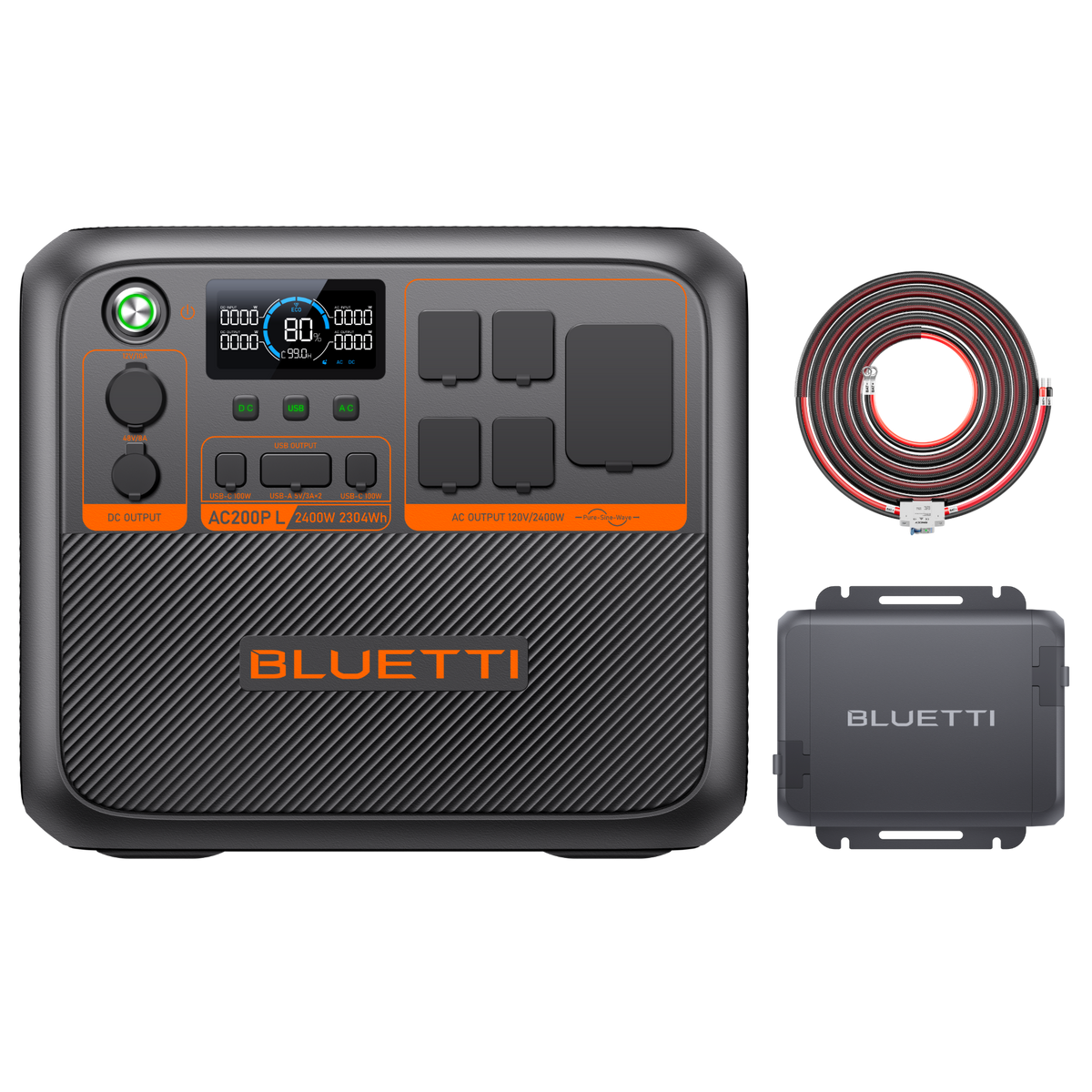 BLUETTI AC200P L Portable Power Station | 2,400W 2,304Wh