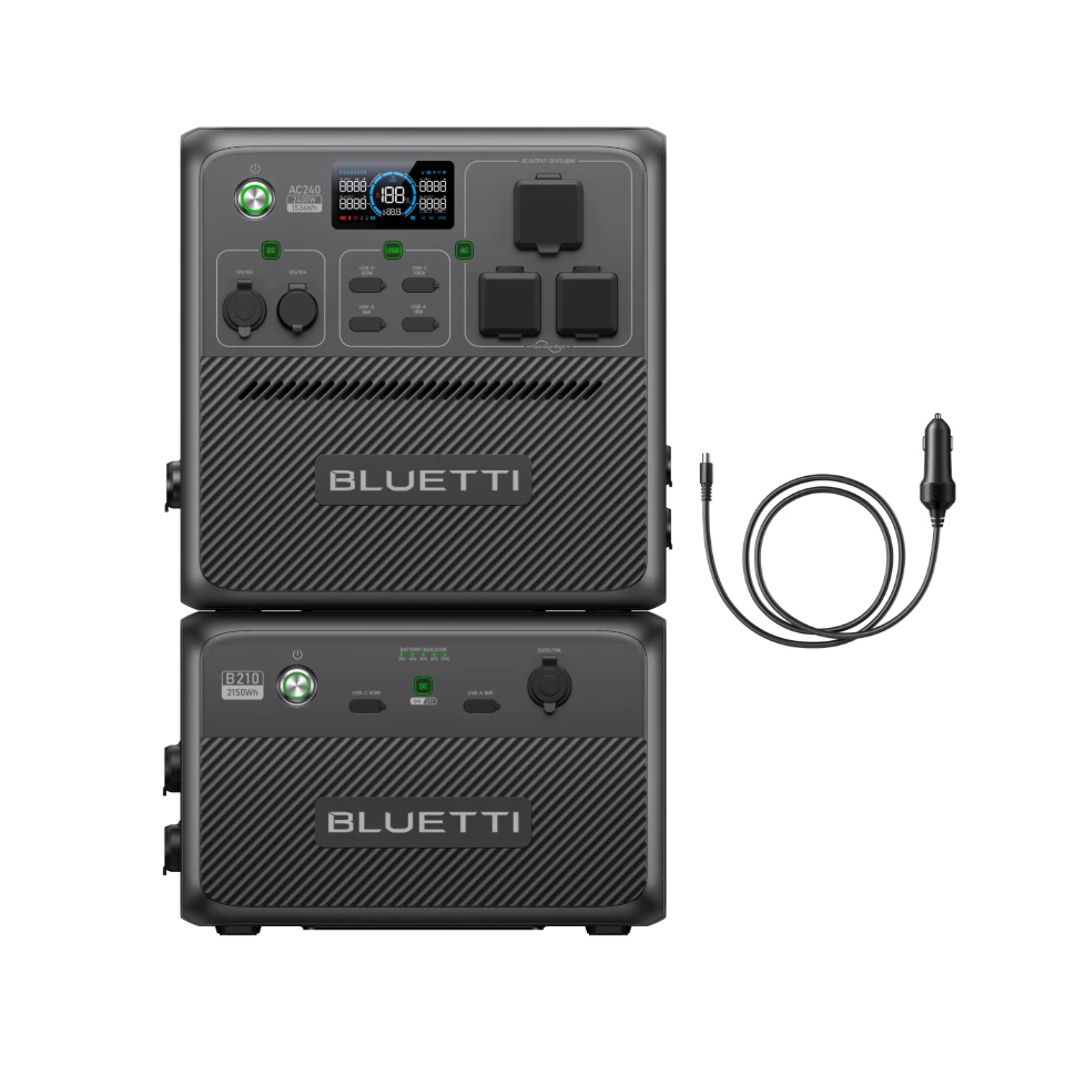 BLUETTI AC240 Portable Power Station | 2,400W 1,536Wh