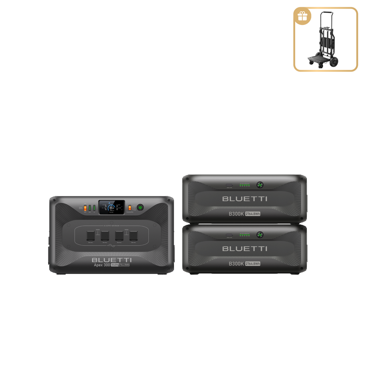 Apex 300+2*B300K | 3,840W, 8,294.4Wh