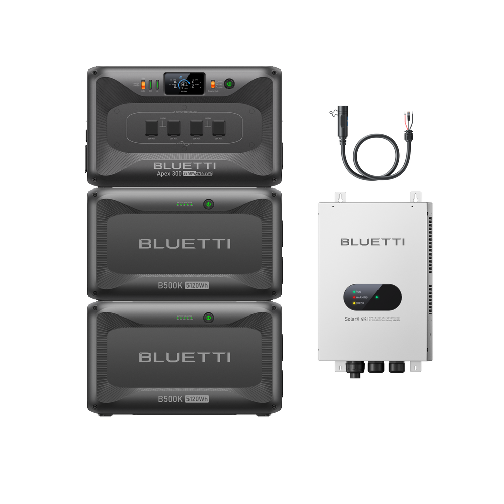 Apex 300+2*B500K+SolarX 4K | 3,840W, 13,004.8Wh